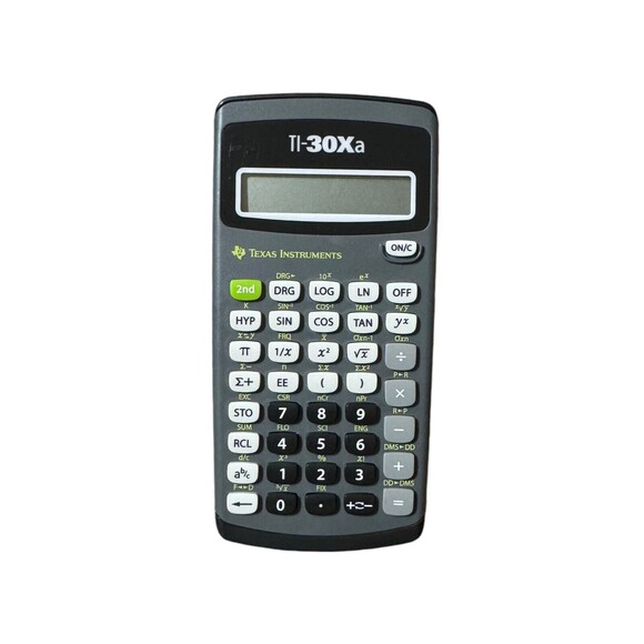 Texas Instruments Ti-30Xa Calculator  - Works - Picture 2 of 6